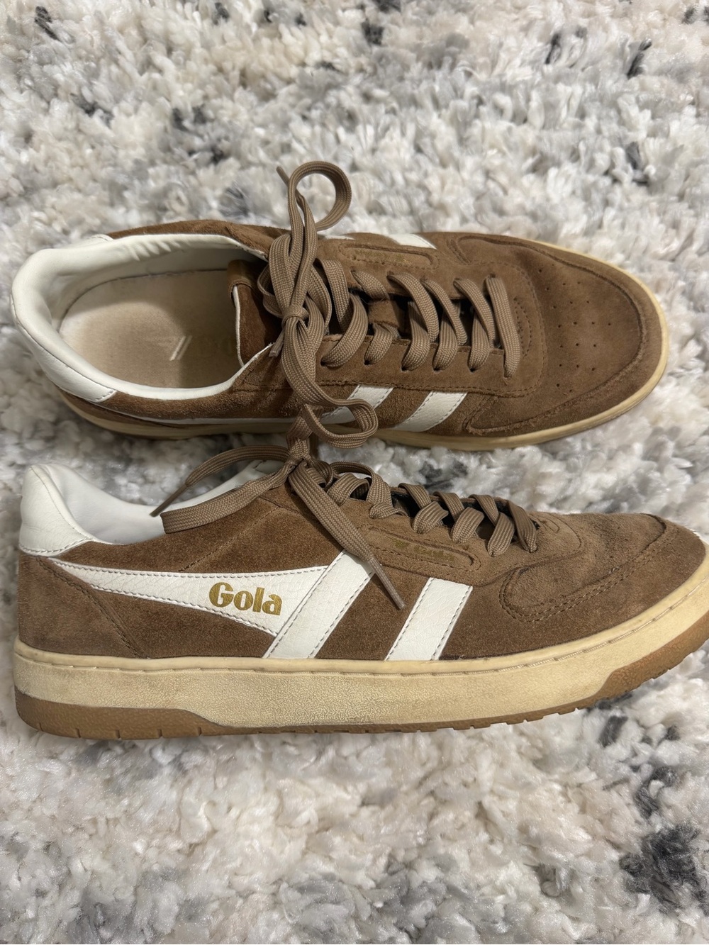 Gola Hawk 86 Suede Sneakers Brown US 9.5